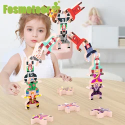 Fosmeteor – blocs de construction pour enfants, Hercules Ninja Jenga, jouets éducatifs, Interaction Parent enfant, Jenga High 