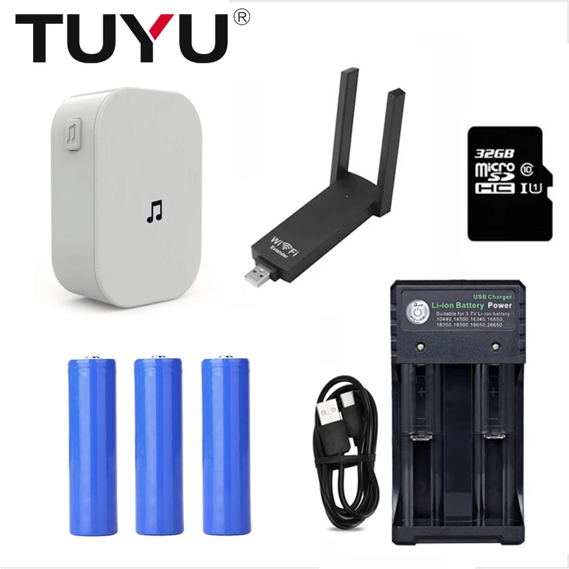 Дверной звонок камера аксессуары для EKEN V5 V6 V7 Anytek B30 B50 B60 B70 дверной колокольчик 18650
