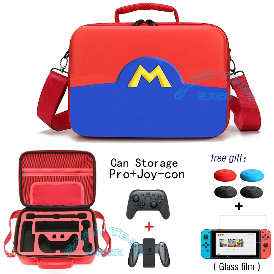 Nitendo nintend switch bolsa de transporte ns portátil eva água-resistente caso de armazenamento para nintendo switch console acessórios