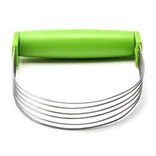 4 Ян тесто резак миксер блендер из нержавеющей стали и мягкой резины ручка кухонный инструмент