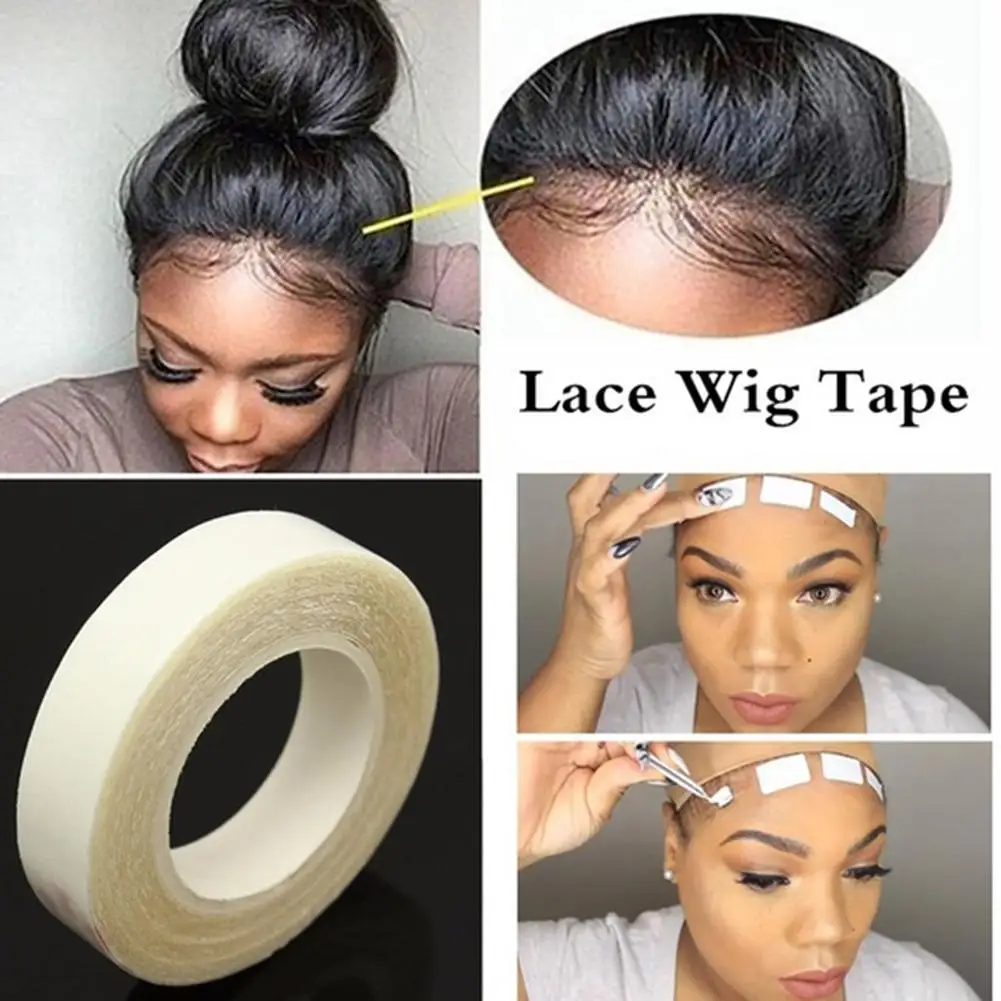 New 3m/Roll Long Lasting Waterproof Double Sided Wig Tape Hair Extension Adhesive