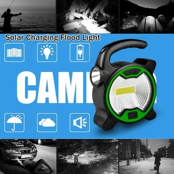 

COB LED Super Bright Portable Lantern Emergency Light Hiking Warning Lamp Tent Lamp Outdoor 2Colors Travel Torch
