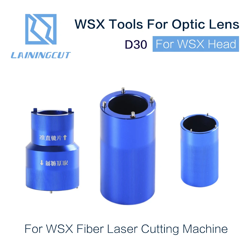 

LAININGCUT Lens Insertion Tools D30 for WSX Focusing Collimating Lens on 1064nm NC12 NC30 Fiber Laser Cutting Machine wholesale