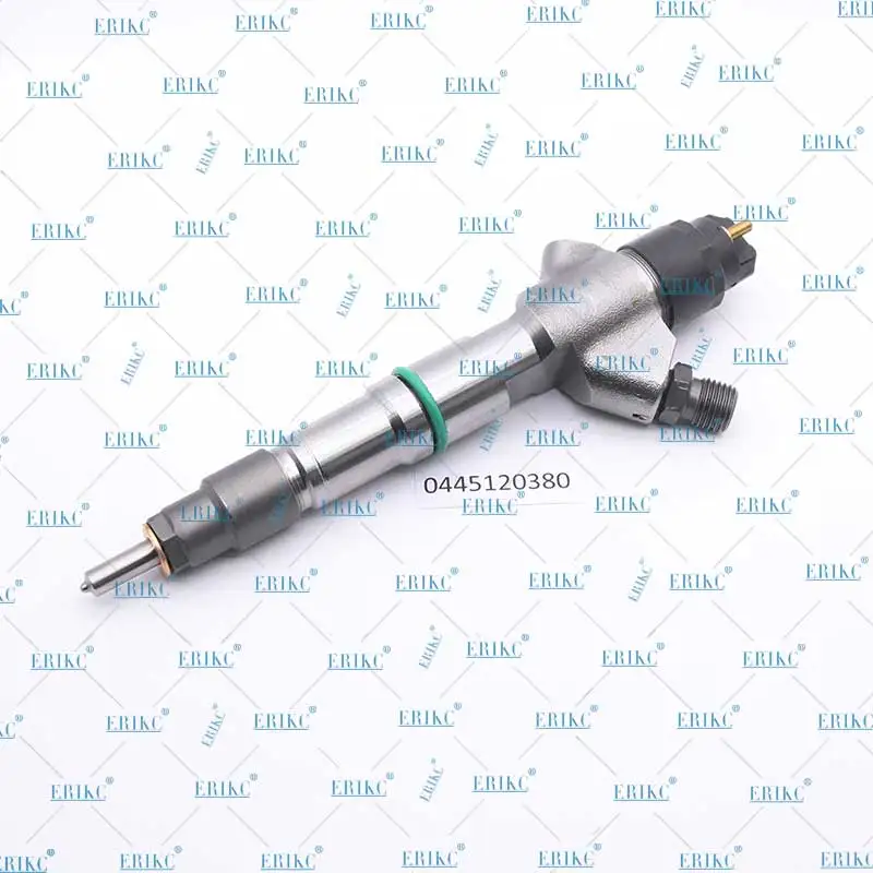 ERIKC 0445120380 грузовик впрыскиватель топливной форсунки 0 445 120 380 запасные Запчасти коллектора системы впрыска топлива 0445 120 380 для Bosch блок развертки тележки Yuchai YC6J