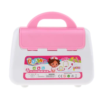 

Kids Role Play Doctor Nurses Toy Set Tools Educational Kit Gift Pink