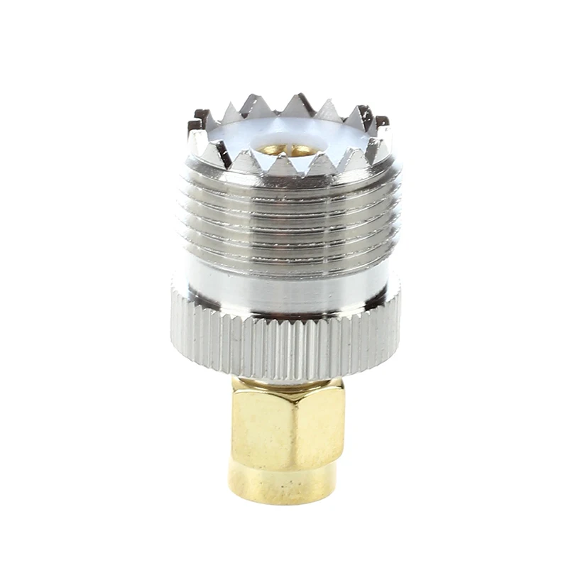 UHF SO-239 F к SMA M мама/Папа прямой коаксиальный Соединительный адаптер