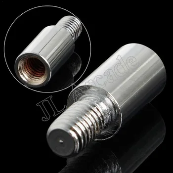 

1.5CM Arcade Joystick Shaft Extender Extension Rod For Arcade Sanwa Joystick Silver 1.5cm Shaft Stick 15mm long Shaft Joystick