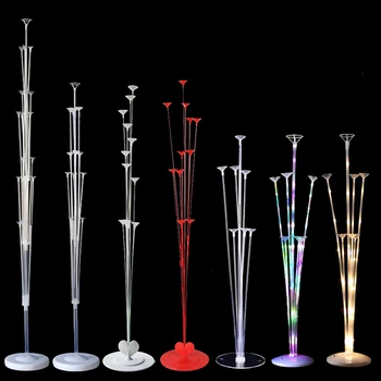 

2Set 7/19 Tube Balloon Holder Balloons Stand Column Wedding Decorations Confetti Balloon Kids Birthday Party Baby Shower Baloon