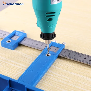 

Punch Locator Drill Guide Cabinet Hardware Jig Sleeve Cabinet Hardware Template Measuring Tool Wood Drilling Dowelling Hole