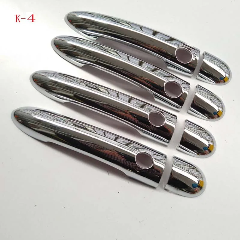 para Renault Megane ii 2 Mk2 2002 2003 2004 2005 2006 2007 2008 Abs Chrome Maçaneta Capa Guarnição 4 2003 2004 2005 2006 2007 2008 ABS