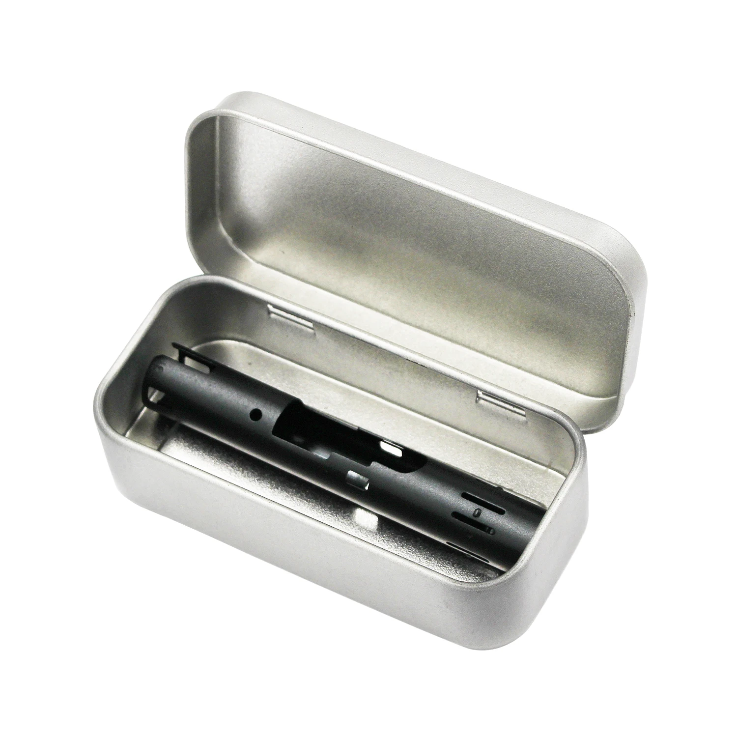 

Black Aluminum Tube for Iqos 2.4 Plus Metal Heating Pipe Outer Case Rubber Shear Tube Maintenance Accessories