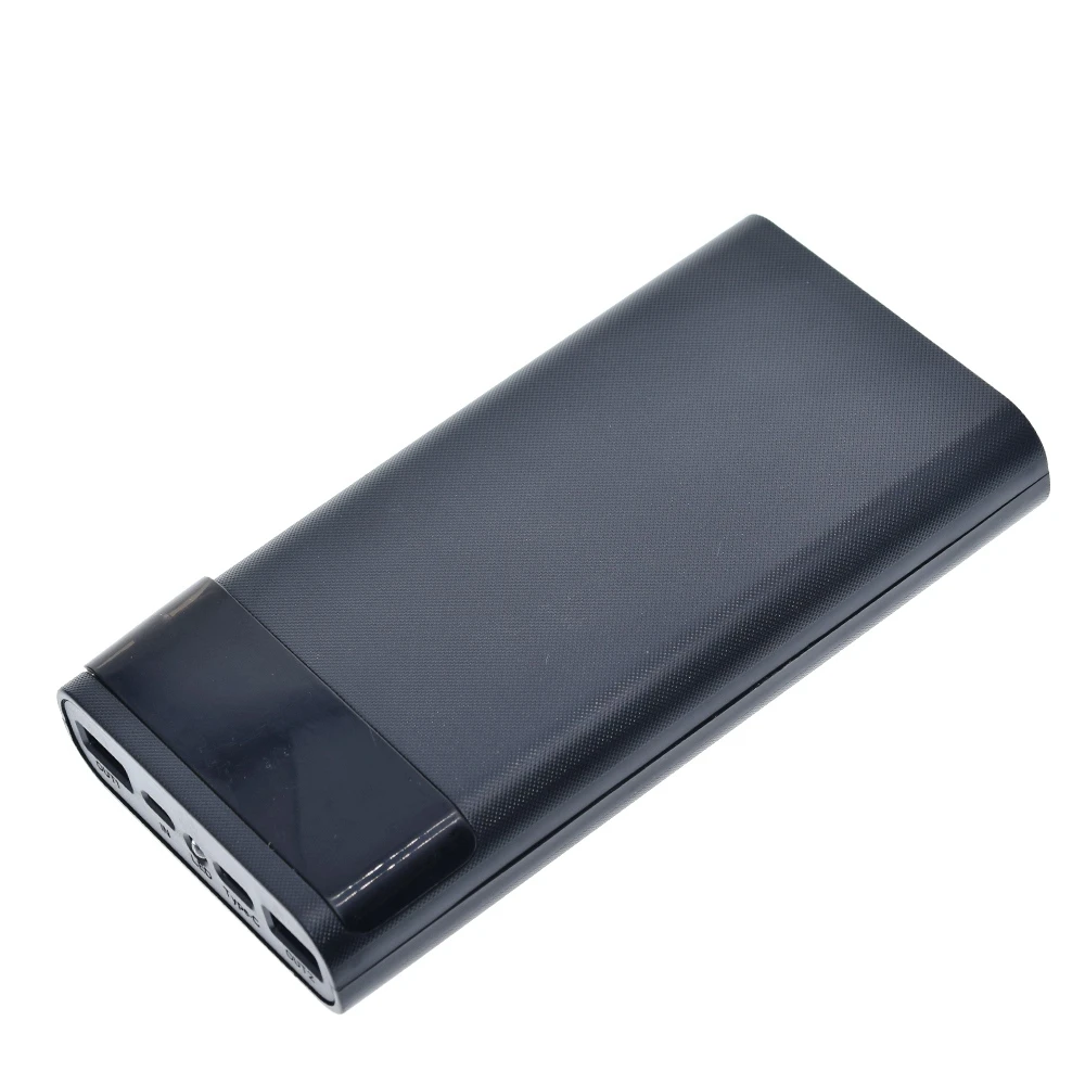 Портативный 5 в 6x18650 Внешний аккумулятор корпус Чехол DIY type-C Micro USB Быстрая зарядка для мобильного телефона чехол для зарядного устройства