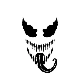 

28CM*15CM Car Stickers Famous Horror Movie Venom Window PVC Vinyl Funny Car Sticker and Decals Car Styling