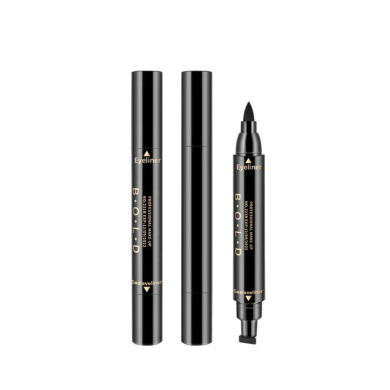 2 pcs 221B Eyeliner Новинка, 2 шт., подводка для глаз, двухсторонний карандаш для глаз, Водостойкая Подводка для глаз, Стойкая подводка для глаз, инструменты для макияжа, подводка для глаз - Цвет: 2 pcs 221B Eyeliner