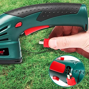 7.2V Pruning Shears 2in1 Cordless Grass Hedge Trimmer Battery Rechargeable Shear Hedger PGHT7.2 Cordless Garden Tool POSENPRO small gardening gloves