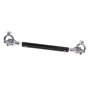 

NEW-Zinc Alloy Double Head Drum Repair Shaft Drum Set Accessory 39cm Length