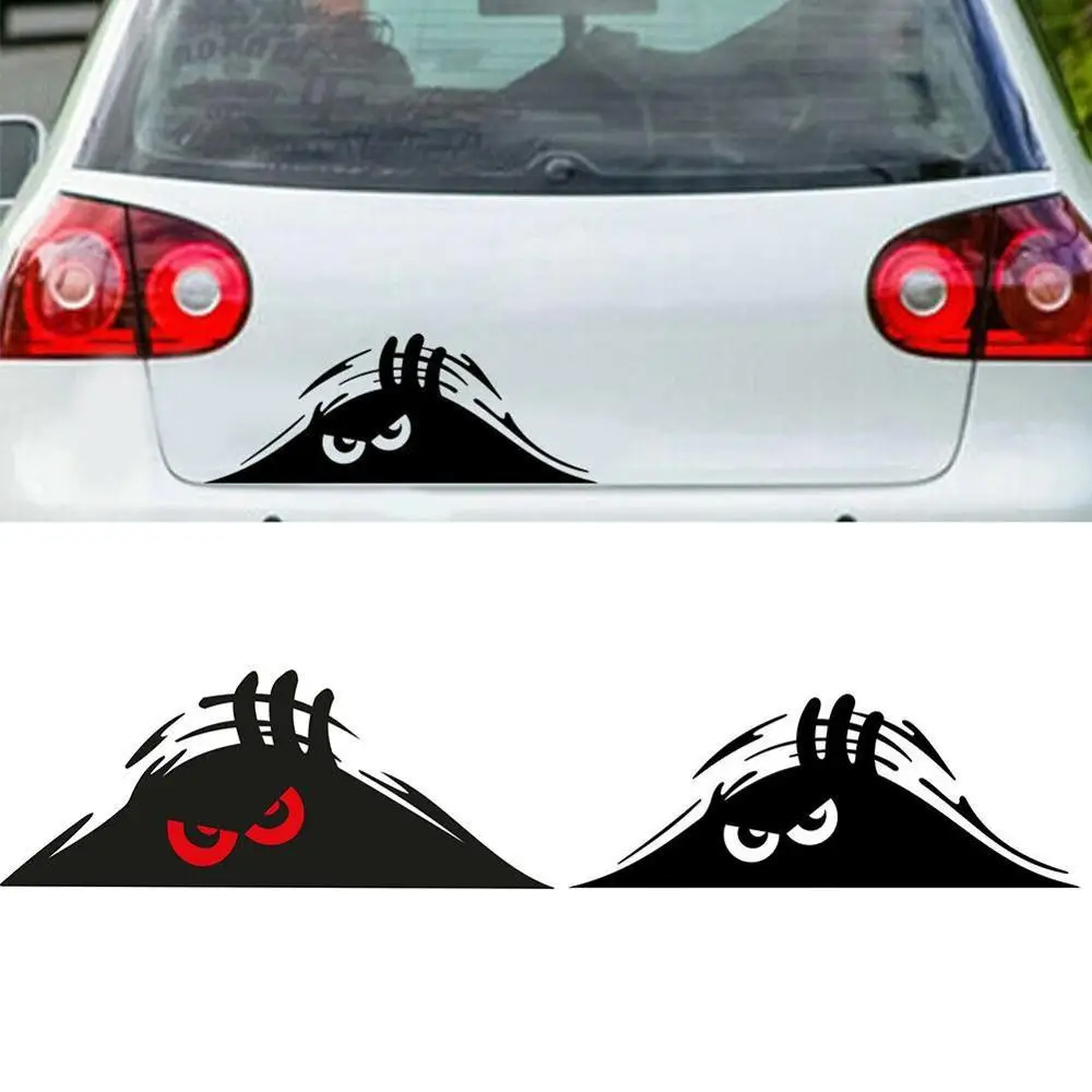 2 шт. Новейший автомобильный Стайлинг Дюна песок Peeping Peering Fiesta Наклейка для Toyota Opel