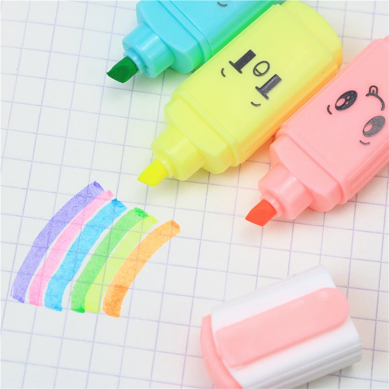 https://ae01.alicdn.com/kf/H90db69f438334bff9e2a38bb71631d78s/6-colors-mini-cute-highlighter-School-notes-focus-marker-colored-pens-Office-plan-label-pen.jpg