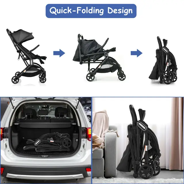 Passeggino pieghevole da viaggio per passeggino leggero Babyjoy