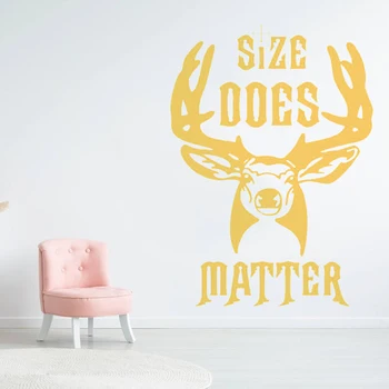 

High Quality New Elk Deer Hunting Antler Buck Wall Decal Sticker Eco-Friendly Vinyl Hunter Wall Sticker Art Hunting Gift Y-192