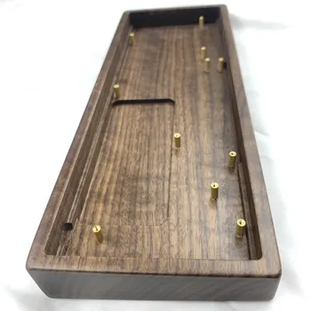 GK61X GK64XS Walnut Wooden Case Pear Wood Shell Mechanical Keyboard DIY Wooden Case keyboard For GK61X 61XS GK64X 64XS 1