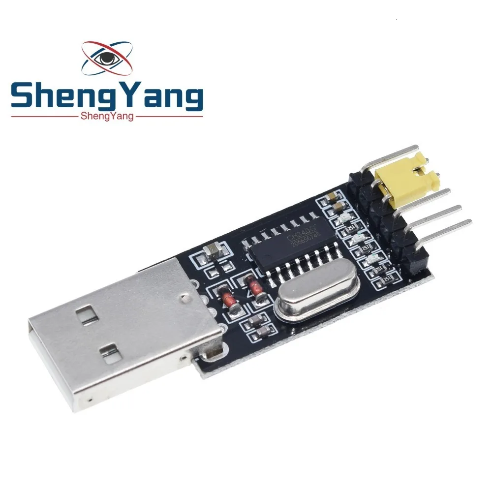 1 шт. ShengYang USB в ttl конвертер UART модуль CH340G CH340 3,3 V 5V переключатель