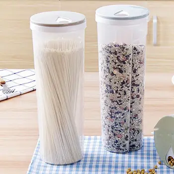 

Pasta Noodle Grain Cereal Bean Rice Food Storage Container Kitchen Sealed Box