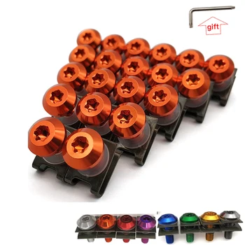 

For Gas Gas EC2T FSE FSR EC250 ec 250 Motorcycle Fairing Aluminu hexagon socket Screws Clips Body Spring Bolt Kit
