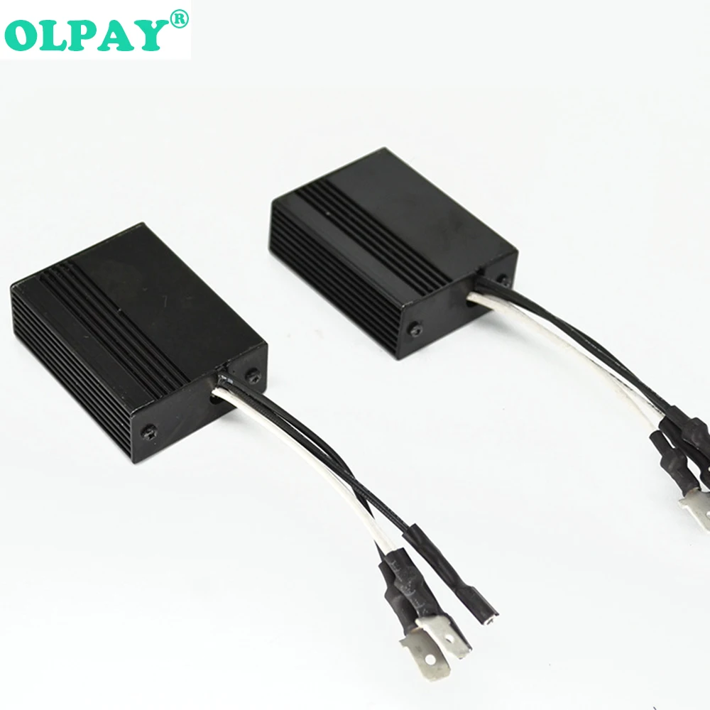 OLPAY 9005/HB3 9006/HB4/9012 H1 H3 H4 H7 H8 H11 автомобильные лампы для передних фар Светодиодный никаких ошибок выявлено не было без мерцания декодер для авто