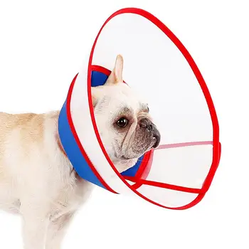 

Pet Elizabeth Collar Dog Cat Recovery Elizabethan Collar Pet Soft Anti-Biting Ring Collars For Protective Wound Pet Supplies