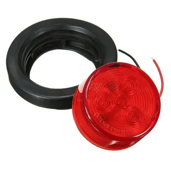 

1000K Side marker lights Accessories Truck Lighting Bulbs 2 inches Round