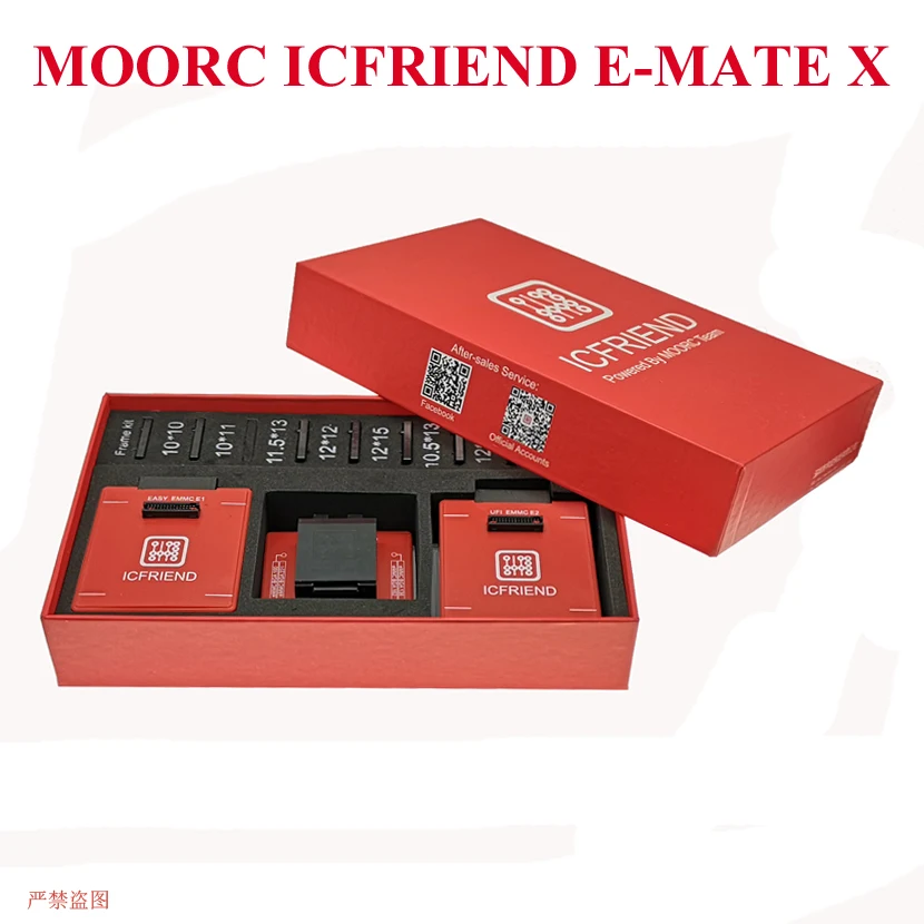Высокоскоростной программатор MOORC INFRIEND E MATE X 13 в 1 Mate BGA eMMC с Z3x легкий Jtag Plus box UFI Medusa