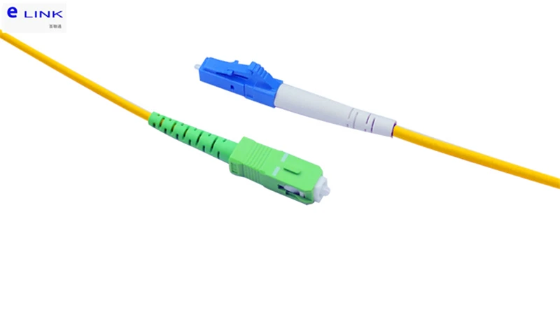 10 шт. SC/APC-LC/UPC Волоконно-оптический патч-корд SM Simplex 1 м 2 м 3M 5 м 7 м 10 м LC-SCA перемычка из оптического волокна SX IL