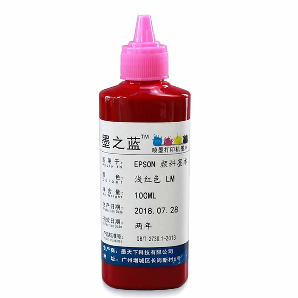 Подходит для EPSON R330 1390 1400 1500 R270 R290 T50 пигментные чернила