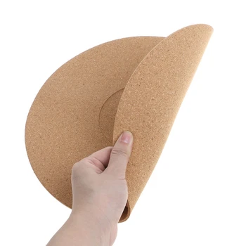 

Cork LP Slip Mat Anti-Static Slipmat fFor 12 inch LP Vinyl Record 2MM High Quality