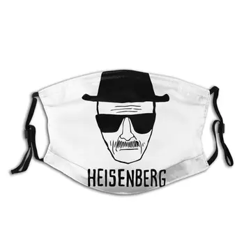 

Breaking Bad Non-Disposable Mouth Face Mask Heisenberg Anti Bacterial Dust Mask With Filters Protection Cover Respirator Muffle