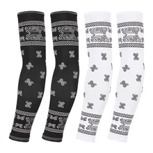 2 шт., наружный удлинитель руки, рукава для баскетбола, компрессионные, для велоспорта, нарукавники, теплые, дышащие, для езды, нарукавники, для мужчин, для спорта, безопасности