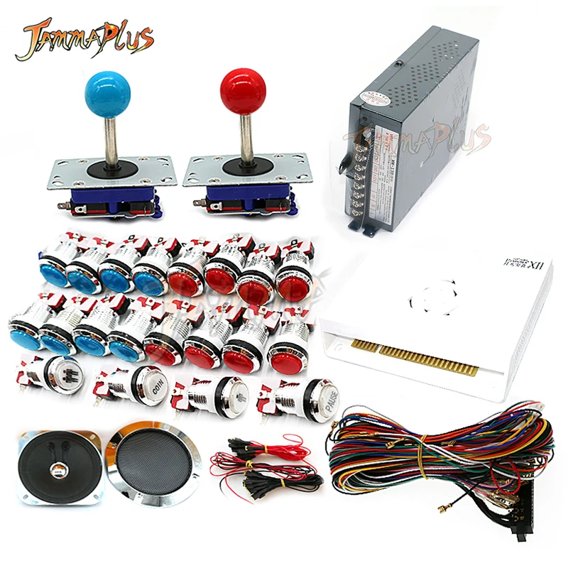 Аркадная игра DIY Набор 3D Pandora XII 3188 в 1 Jamma печатная плата Zippy джойстик светодиодная