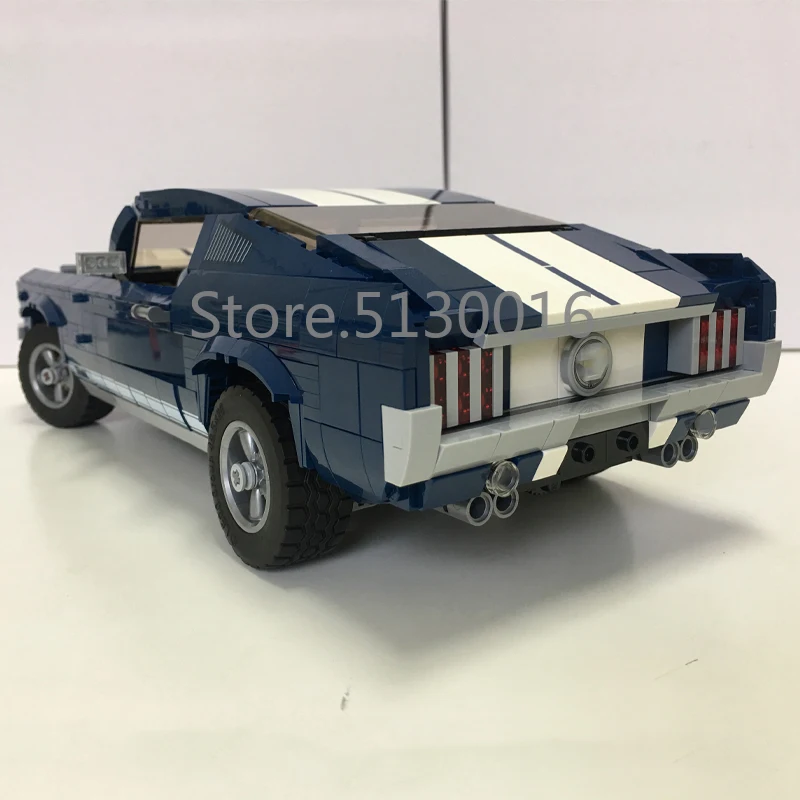 21047 Creator 10265 Forded Mustanged Car набор 1648 шт, техническая модель, строительные наборы, блоки, кирпичи, обучающие игрушки