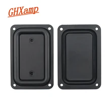 GHXAMP 45*68 мм басовый радиатор Вибрационный сабвуфер квадратная вибрационная пленка для укрепления низкочастотного радиатора резиновая диафрагма 2 шт