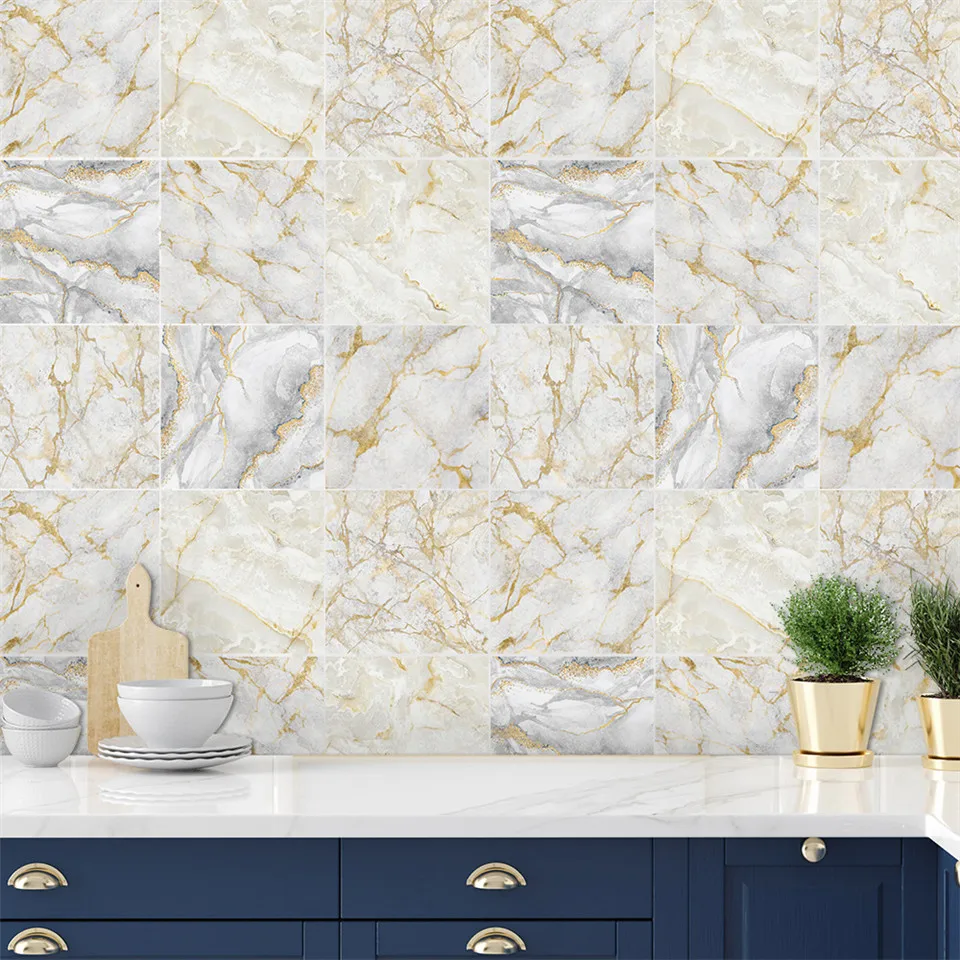 H90dd7a1112c6461abde7ef1ce2d975dca Tile Stickers for Home & Kitchen | Waterproof | 10pcs/Set