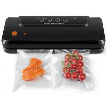 

Household Multi-Function Best Food Vacuum Sealer Saver Home Automatic Vacuum Sealing Packer Plastic Packing Machine Bags UK Plug