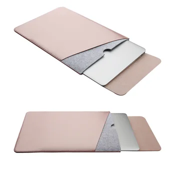 

Laptop Sleeve Bag Compatible With 12-15.4 inch Notebook Computer Water Repellent Protective Case Cover With Pocket