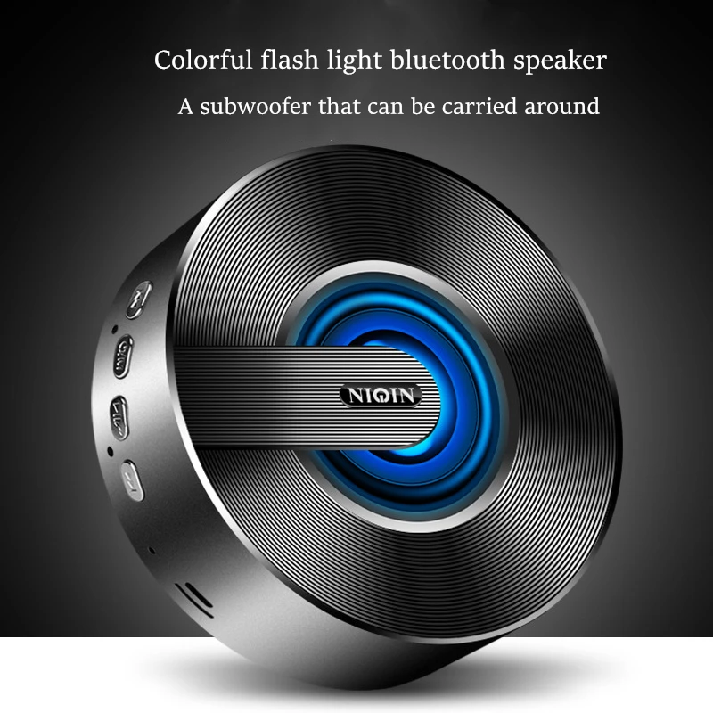 Мини bluetooth колонка с сабвуфером для ПК Портативная низкочастотный динамик