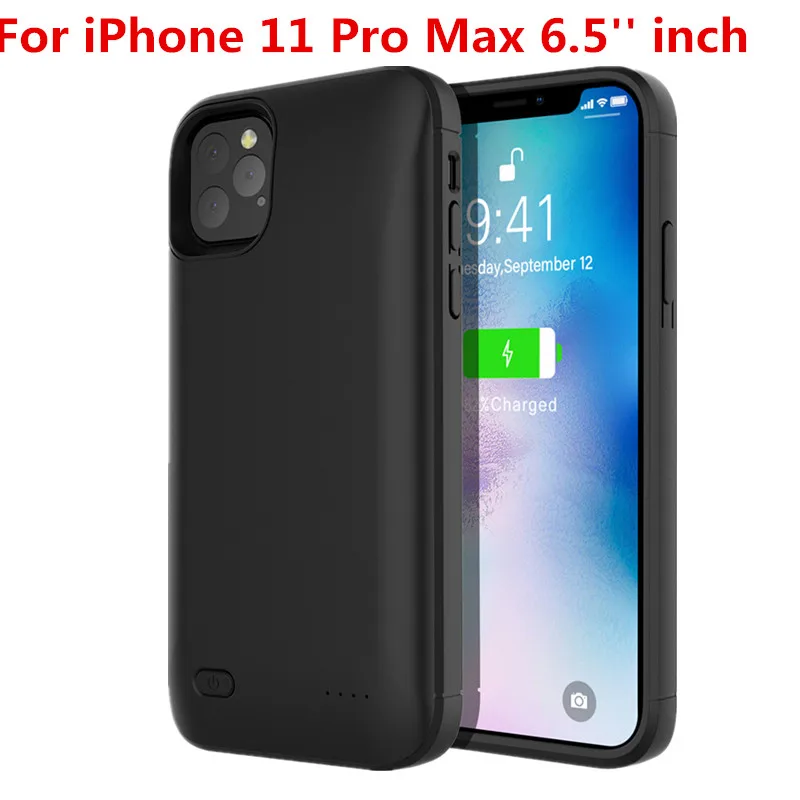Чехол для iPhone 11 11 Pro 11 Pro Max 5 5S SE 6 6s 7 8 Plus Xr X Xs Max чехол для зарядного устройства 4000 мАч чехол для аккумулятора - Цвет: For iPhone 11Pro Max