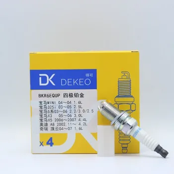 

Dekeo Glow Plug For BMW 323i 325i 525i 740i 760i X3 X5 Z3 Z4 Z8 Audi A4 A6 A8 Porsche 911 Boxster Carrera Cayenne 4PCS