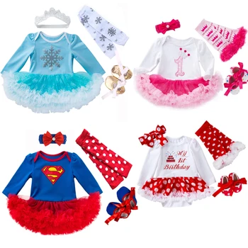 

2020 Easter Baby Costumes Romper Dress Superman Batman Cosplay Birthday Party Outfit Bebes Jumpsuit Newborn Baby Girls Clothes