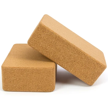 

Yoga Block Cork Wood Yoga Brick Soft EVA Foam High Density Yoga Block to Support Posesfor Exercise Fitness Sport Body