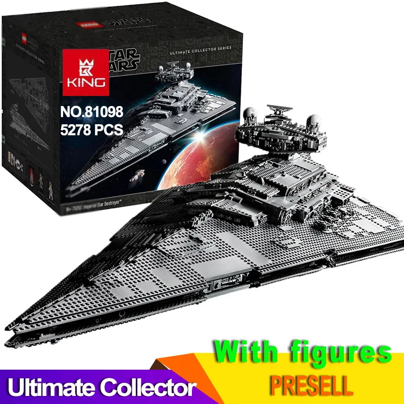 

Compatible legoingLYS 75252 Star wars UCS Ultimate Collector Buidling Blocks Bricks Destroyer Fighters Toys as Christmas Gifts