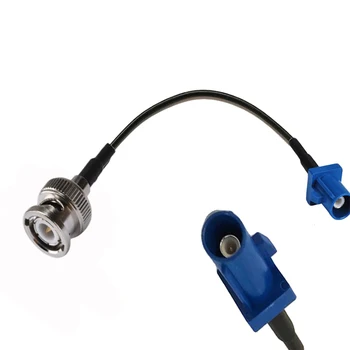 

10pcs Fakra C male to BNC Male GPS Antenna Extension Cable RG174 50ohm 10cm 15cm 20cm 30cm 50cm 1m